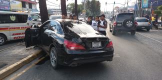 El Juzgado de Turno ligó a proceso penal a la mujer que protagonizó un accidente de tránsito en la Calzada San Juan, donde una persona quedó fallecida. Foto La Hora: Amilcar Montejo