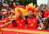 La fiesta mundialista vive este domingo el día 11. Foto La Hora: EFE