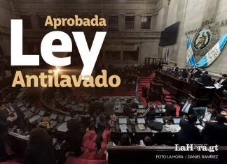 Diversos sectores se han pronunciado a favor de la aprobación de la Ley Antilavado. Foto La Hora: Daniel Ramírez