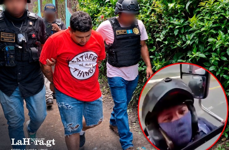 Cae presunto extorsionista que fue grabado exigiendo dinero a conductor de transporte pesado en la ruta CA-2