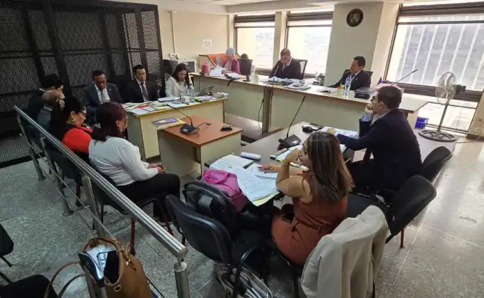 asalto El juicio por el caso Asalto al MInisterio de Salud continúa en desarrollo bajo inconformidades de la defensa por la forma de llevar el debate. Foto La Hora: Sergio Osegueda