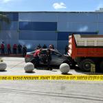 Ataque armado registrado en la zona 4 capitalina. Foto La Hora: Roberto Cordón