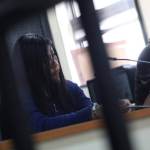 El Juzgado de Mayor Riesgo C envió a juicio a una de las implicadas en uno de los ataques perpetrados contra la PNC el 18 de enero pasado. Foto La Hora: Daniel Ramírez