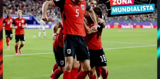 Austria suma su primera victoria en el Mundial 2026 y alcanza en el liderato del Grupo J a Argentina, vigente campeona del mundo. Foto La Hora: EFE