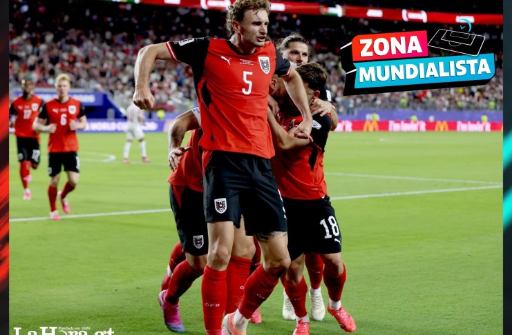 Austria suma su primera victoria en el Mundial 2026 y alcanza en el liderato del Grupo J a Argentina, vigente campeona del mundo. Foto La Hora: EFE