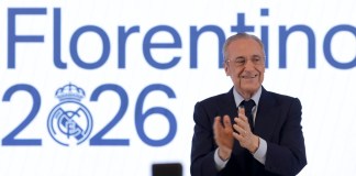Florentino Pérez, es reelecto como presidente del Real Madrid: «aquí estoy para defender al Real Madrid» Florentino Pérez es reelecto como presidente del Real Madrid, asegurando que "está para defender" al club en todos aspectos.