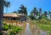 Tormenta Cristina y baja presión mantendrán clima inestable en Guatemala La Conred informó que en la aldea La Barrona, Moyuta, Jutiapa, realizó evaluación de daños por la marea alta que inundó algunas comunidades debido al mal clima.