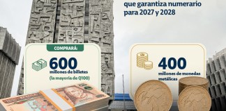 Banguat compra 1 mil 020 millones de nuevos billetes y monedas para abastecer demanda hasta 2028 El Banguat aprobó la compra de billetes y monedas para garantizar la circulación de efectivo. Foto La Hora: Archivo