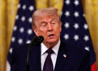 Estas son las nuevas medidas ordenadas por Trump en la aplicación de la ley en materia de aduanas Foto de archivo del presidente Donald Trump. Foto La Hora: EFE
