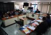 El Juzgado de Mayor Riesgo C aplazó la audiencia de etapa intermedia un mes más, luego de registrarse un cambio de abogado defensor. Foto La Hora: Daniel Ramírez