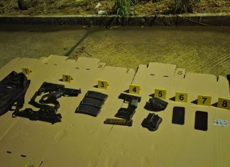 El operativo realizado por la PNC y el MP dejó como saldo la detención de 14 personas, incautación de armas, dinero en efectivo y vehículos.