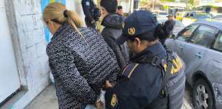 Capturan a tres presuntos distribuidores de droga en Villa Nueva. Foto: PNC.
