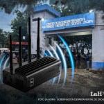 El Sistema Penitenciario y Gobernación desarrollan un plan piloto para bloquear señala de internet y llamadas en la cárcel Los Jocotes, Zacapa. Arte: La Hora