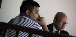 Tribunal desarrolla juicio contra implicado en el asesinatos del oftalmólogo Miguel Campos Hoffens El Tribunal Quinto de Sentencia Penal desarrolla el juicio en contra de uno de los supuestos asesinos del oftalmólogo, Miguel Ángel Campos. Foto La Hora: Daniel Ramírez