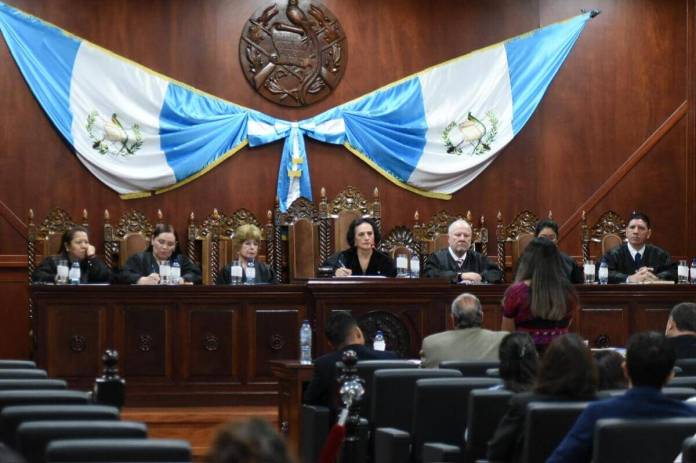 La Corte de Constitucionalidad debe resolver una apelación del MP que busca reabrir el caso contra periodistas de El Periódico. Foto La Hora: José Orozco