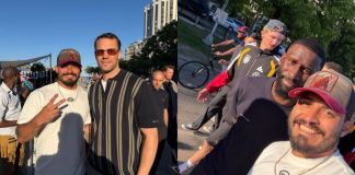 El defensor central se encontró con el arquero alemán Manuel Neuer y el defensa Antonio Rüdiger en Chicago. Foto La Hora: Carlos "Chava" Estrada/FB