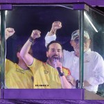 Abelardo de la Espriella ganador preliminar de las elecciones presidenciales en Colombia, celebró y pidió a la población reconocer los resultados. Foto La Hora: EFE