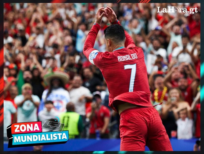 Tras anotar un doblete histórico ante [Rival/Uzbekistán], Cristiano Ronaldo no quiso hablar sobre Messi. Foto La Hora: EFE