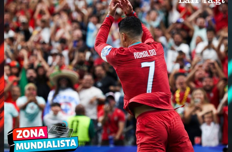 Tras anotar un doblete histórico ante [Rival/Uzbekistán], Cristiano Ronaldo no quiso hablar sobre Messi. Foto La Hora: EFE