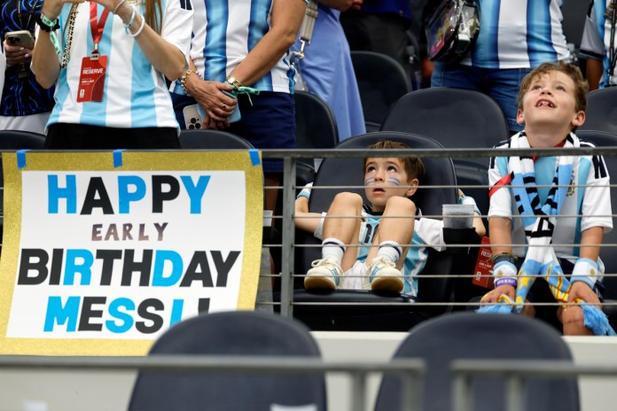 Cumpleaños de Messi