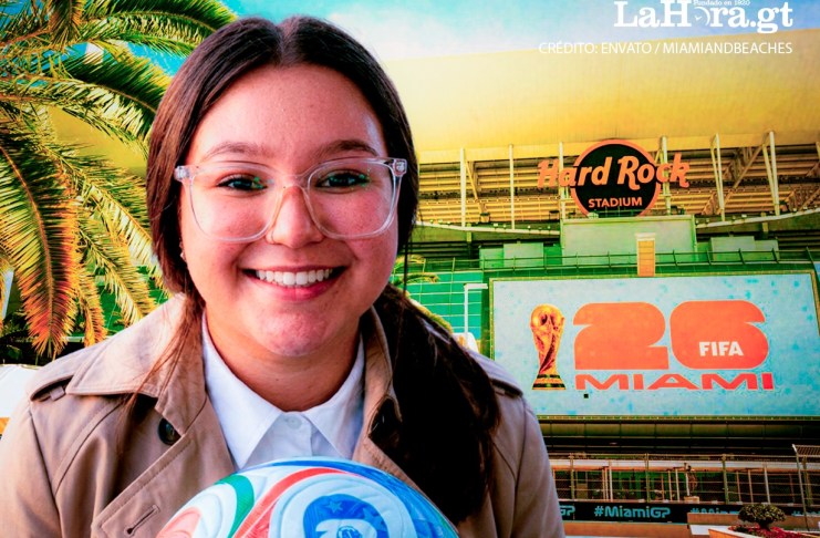 Frances Martínez Cáceres será una de las guatemaltecas que participará en la copa del mundo 2026 como voluntaria en cada partido.