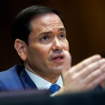 El secretario de Estado de Estados Unidos, Marco Rubio, fue captado el pasado 3 de junio, durante un comparecencia ante un comité del Senado estadounidense, en Washington DC (EE.UU.). Foto La Hora: EFE