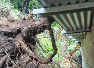 El departamento de Jutiapa registró una serie de emergencias tras las lluvias de las últimas horas a consecuencia de los remanentes de la tormenta Cristina. Foto La Hora: Conred