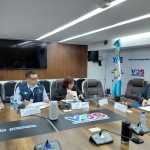 La abogada de la PGN, Lucrecia Samayoa, informa de las denuncias en contra de Walter Mazariegos. Foto: La Hora