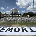 Organizaciones piden un mecanismo de búsqueda de personas desaparecidas forzosamente en el conflicto armado interno. Foto: La Hora / José Orozco