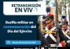 El desfile militar comenzó en la Avenida Las Américas, enfilará hacia el Obelisco, la Avenida Reforma hasta finalizar el Campo Marte.