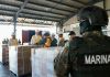 Jorgan Andrews, Encargado de Negocios de la Embajada de EE. UU. en Guatemala visitó el Puerto Quetzal para conocer la implementación de la seguridad portuaria.