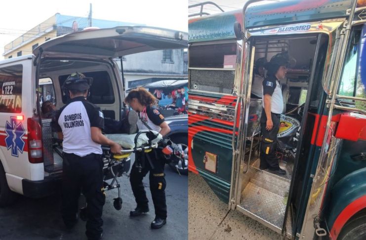 El hecho armado ocurrió en un bus dejando como saldo una mujer fallecida y dos persona heridas, informaron los Bomberos Voluntarios. Foto La Hora: BV