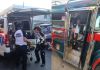 El hecho armado ocurrió en un bus dejando como saldo una mujer fallecida y dos persona heridas, informaron los Bomberos Voluntarios. Foto La Hora: BV
