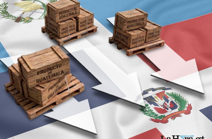 República Dominicana se convierte en la nueva apuesta comercial de exportadores guatemaltecos Representación de exportaciones de Guatemala a República Dominicana. Arte La Hora: Alejandro Ramírez