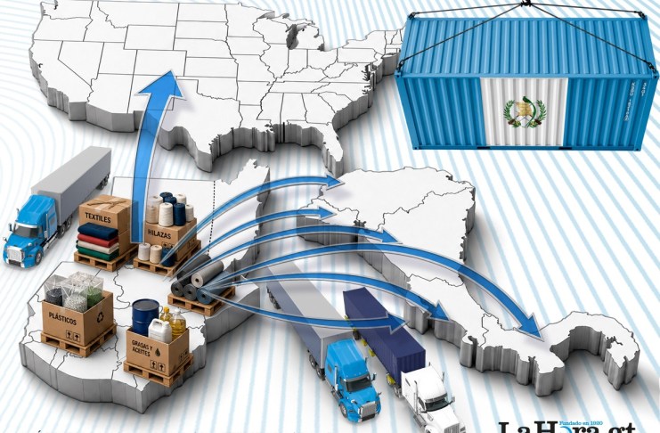 Tras cambios en el mapa exportador, el reto es convertir a Guatemala en el motor productivo de Centroamérica Las ventas de Guatemala a Estados Unidos han sido superadas por el mercado centroamericano. Foto: La Hora: Alejandro Ramírez.