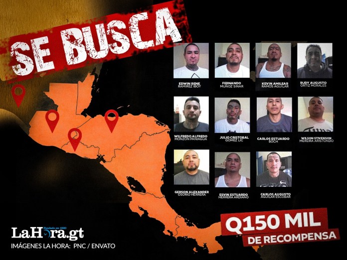 La Policía Nacional Civil (PNC) continúa con la búsqueda de once miembros del Barrio 18 que se fugaron de Fraijanes II. La Policía Nacional Civil (PNC) continúa con la búsqueda de once miembros del Barrio 18 que se fugaron de Fraijanes II.