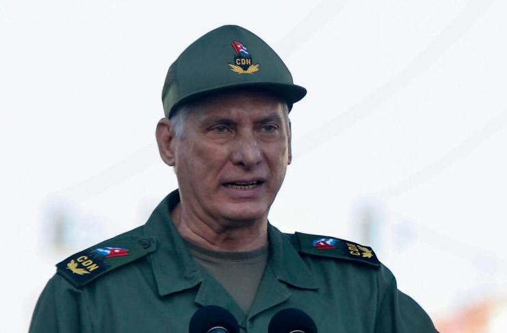 Fotografía de archivo del presidente de Cuba, Miguel Díaz-Canel. EFE/ Ernesto Mastrascusa