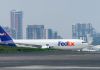 Con la incorporación de un nuevo avión a su flotilla, FedEx apuesta a movilizar más carga hacia el mercado estadounidense. Foto La Hora: cortesía FedEx