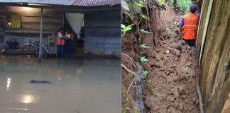 En las últimas 24 horas, la Conred informó que varios puntos del país se registraron 13 emergencias a causa del mal clima. Foto La Hora: Conred