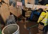 Inundaciones de viviendas por fuertes lluvias, desborde de ríos y derrumbes debido a la saturación de suelos afectan varios departamentos en este invierno. Foto La Hora: Conred