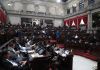 Tras la aprobación del decreto 15-2026, que dio vida a la ley antilavado, el presidente Bernardo Arévalo se pronunció. Foto La Hora: Daniel Ramírez.