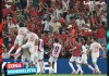 Marruecos consigue el boleto a octavos de final, tras derrotar a Países Bajos en la tanda de penales. Foto La Hora: EFE
