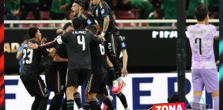 México consigue su segunda victoria en el Grupo A en la Copa del Mundo, en el cierre de la jornada de jueves. Foto La Hora: EFE