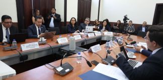 El viceministro de Relaciones Exteriores, Eduardo Escobedo, espera que en agosto se retome la impresión de la tarjeta consular. Foto: Congreso de la República