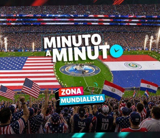 Minuto a minuto: Estados Unidos y Paraguay abren el telón en el Grupo D, en el primer juego en suelo estadounidense Bandera de Estados Unidos y Paraguay en un terreno de futbol.