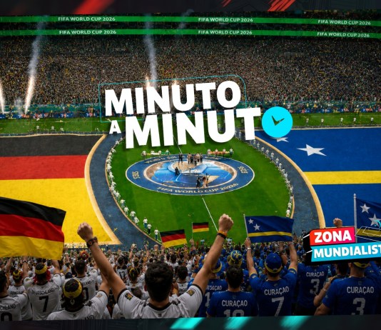 Sigue el minuto a minuto de Alemania vs Curacao.