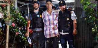 El Juzgado de Femicidio de Escuintla envió a juicio a un acusado de matar a su esposa e hija a inicios de año en Siquinalá. Foto La Hora: PNC