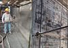 Los trabajos de reparación del paso a desnivel Lomas del Norte ha obligado el cierre de un carril en dirección al oriente. Foto La Hora: CIV