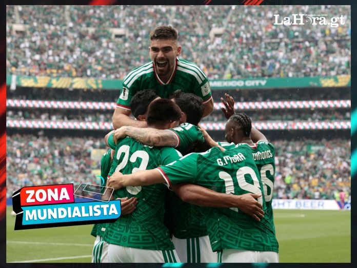 resultados 11 de junio mundial Mexicanos celebran un gol