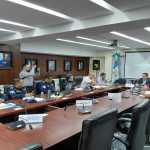 El subdirector de Operaciones de la PNC, Esvin Jacinto, acude a reunión en el Congreso de la República este 25 de junio. Foto: La Hora
